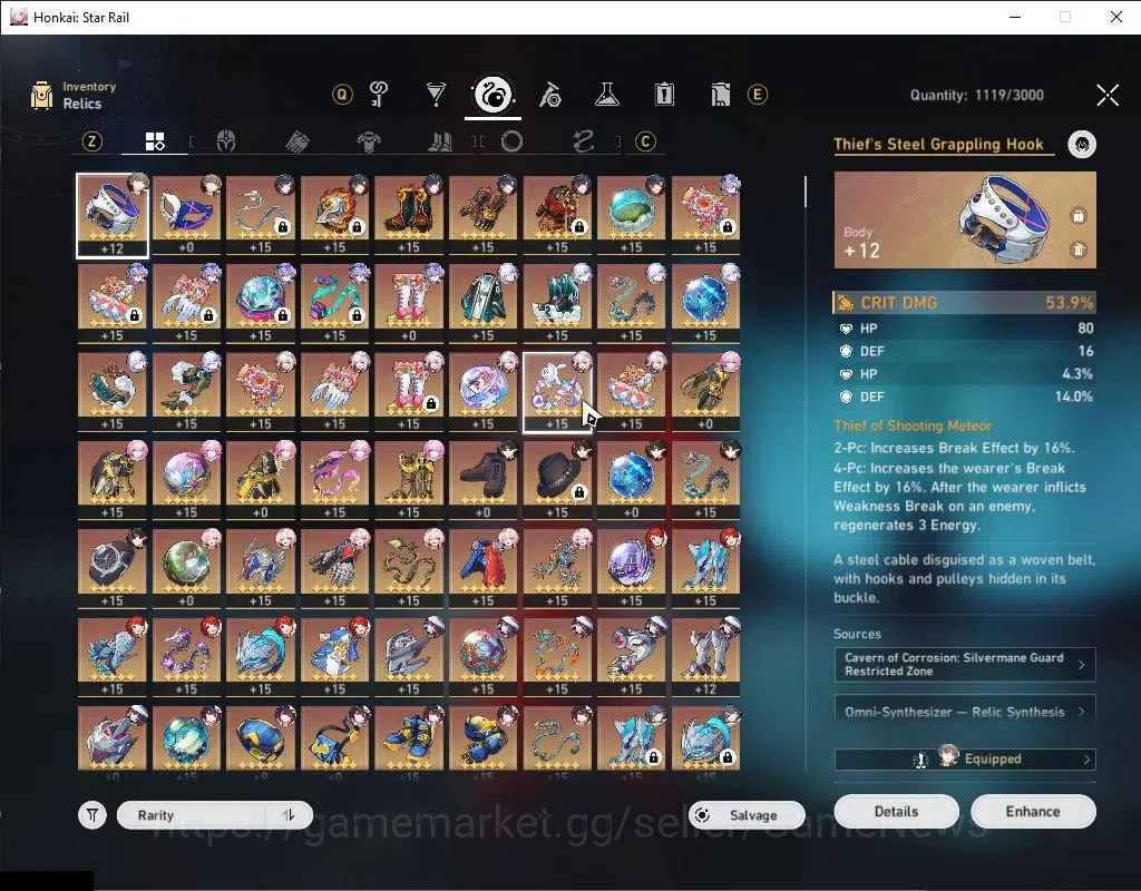 Honkai Star Rail Accounts Others Asia|Free GI|TL 69|16 Limited|SW999,YaoGuang,Sparxie,Cyrene,Tribbie,Dahlia,Huohuo,Luocha 10