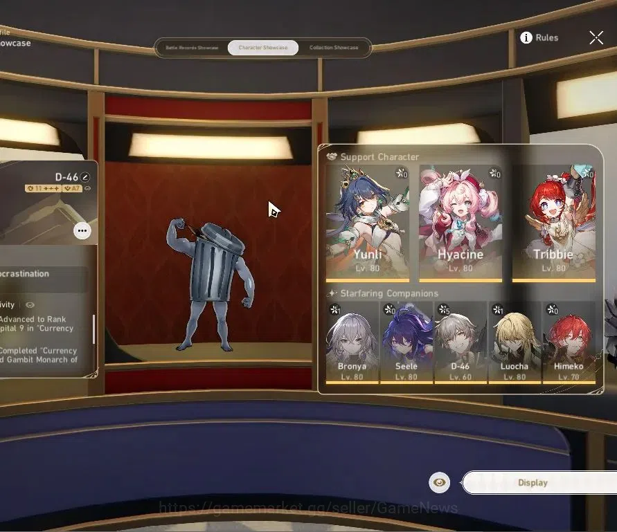 Honkai Star Rail Accounts Others Asia|Free GI|TL 69|16 Limited|SW999,YaoGuang,Sparxie,Cyrene,Tribbie,Dahlia,Huohuo,Luocha 4