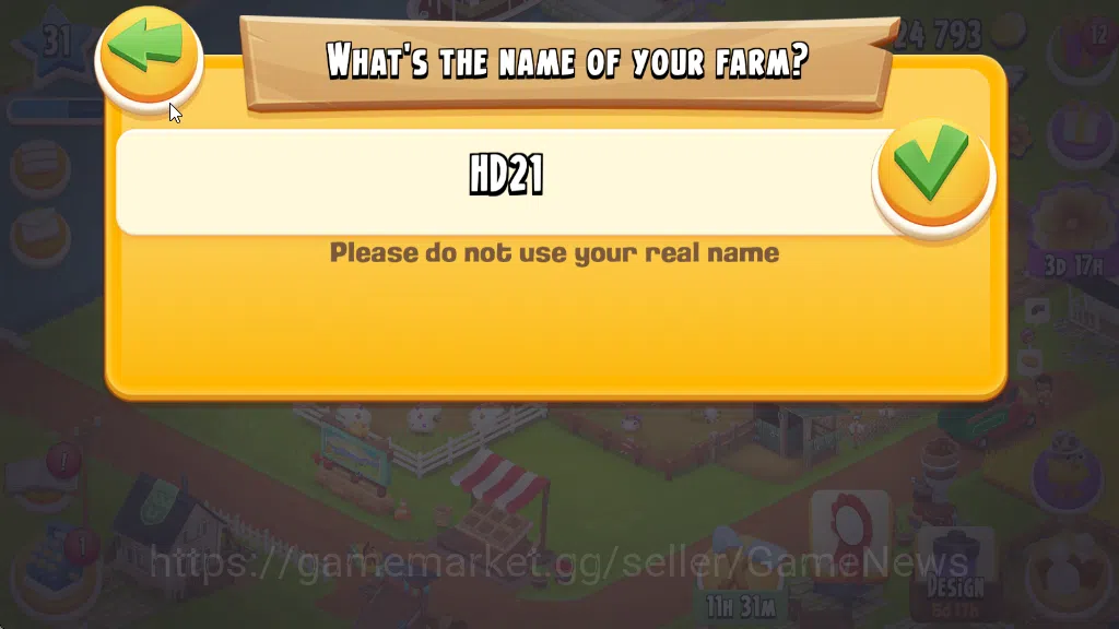 Hay Day Accounts Lvl 33 | Barn Storage 1050 - Silo Storage 525 | 24 image 11