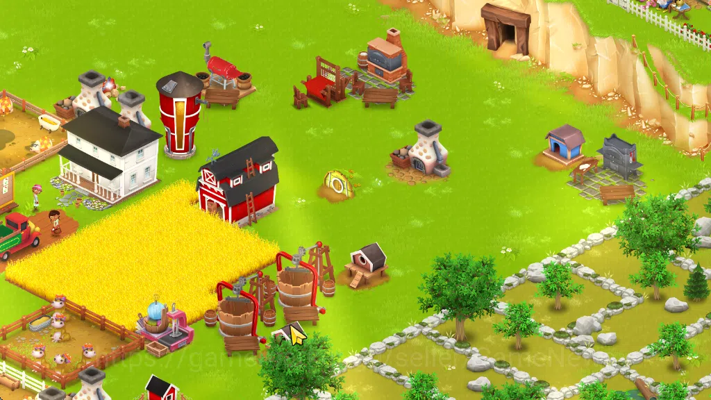 Hay Day Accounts Lvl 33 | Barn Storage 1050 - Silo Storage 525 | 24 image 2