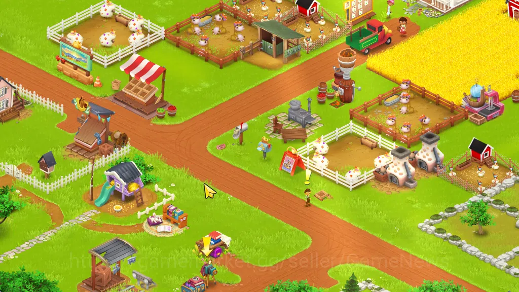Hay Day Accounts Lvl 33 | Barn Storage 1050 - Silo Storage 525 | 24 image 3