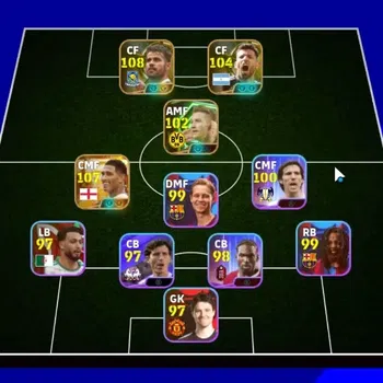 eFootball Accounts Legends & Iconic Players Android|Big Time Jude Bellingham|3 Epic Diego Costa,Sergio Aguero,Marco