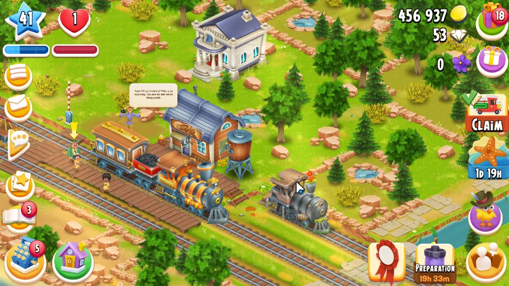 Hay Day Accounts Level 41 | Barn Storage 1050 + Silo Storage 625 | 456k Coins, 53 Diamonds |CN ON|Log Supercell ID|Take 6