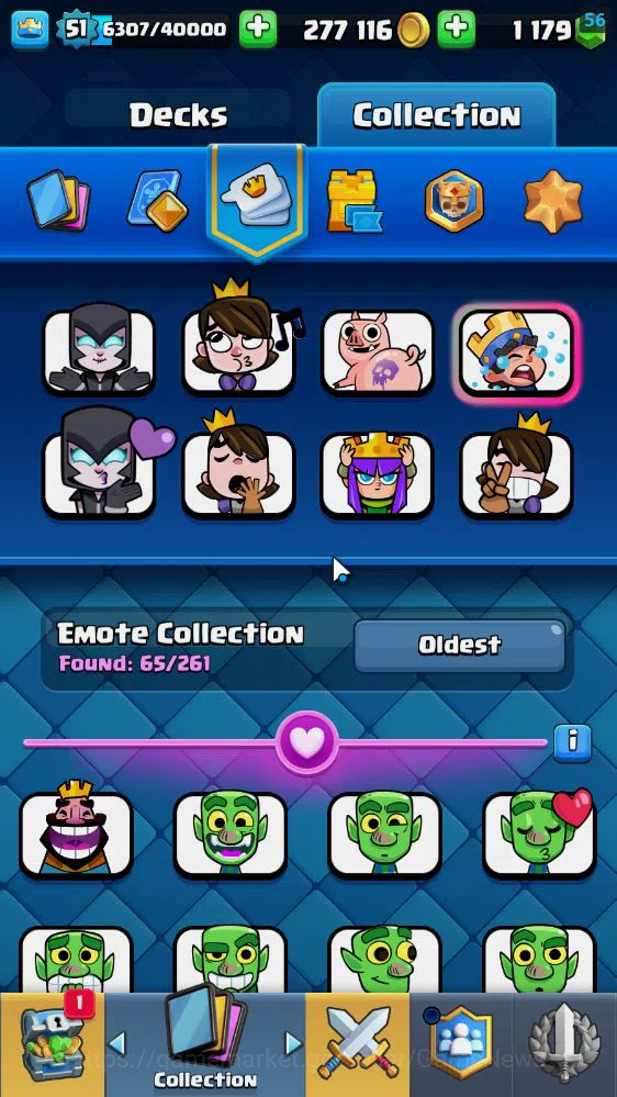 Clash Royale Accounts Lv 51|Trophy 9092|KTL 14|Limited Skin|Card 121|Wil image 15