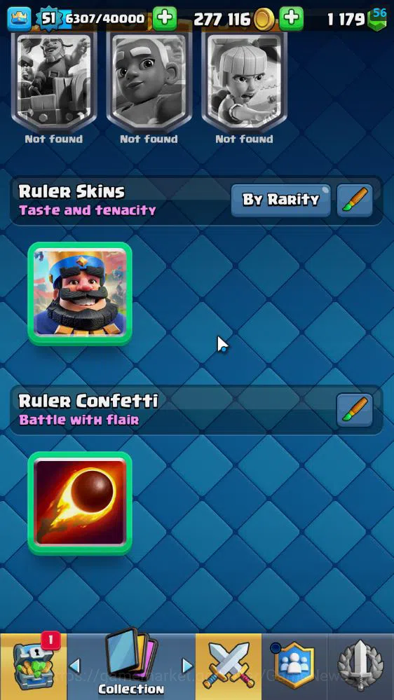 Clash Royale Accounts Lv 51|Trophy 9092|KTL 14|Limited Skin|Card 121|Wil image 20