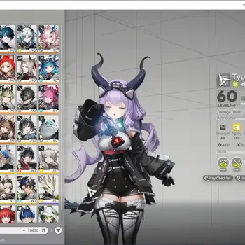 Arknights: Endfield Accounts ASIA|Lv 60|13SSR 9Limit|(Arcane,Mi Fu