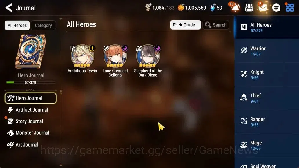 Epic Seven Accounts Global|Unverif|NewEra|3 ML(Sod Diene,Ambitious Tyw image 6