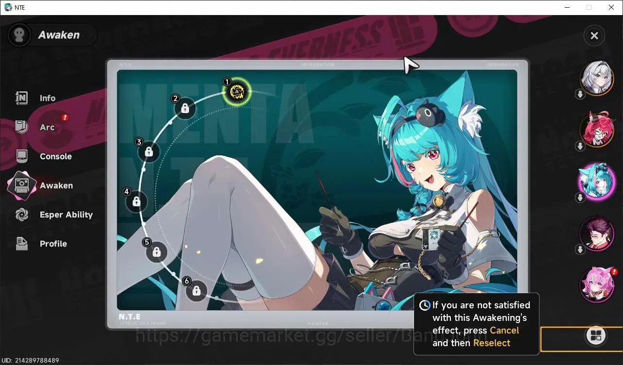 Neverness to Everness Accounts SEA|Starter Lv 3|1 SSR Nanally+5 SR+Skin Car|Selec image 10