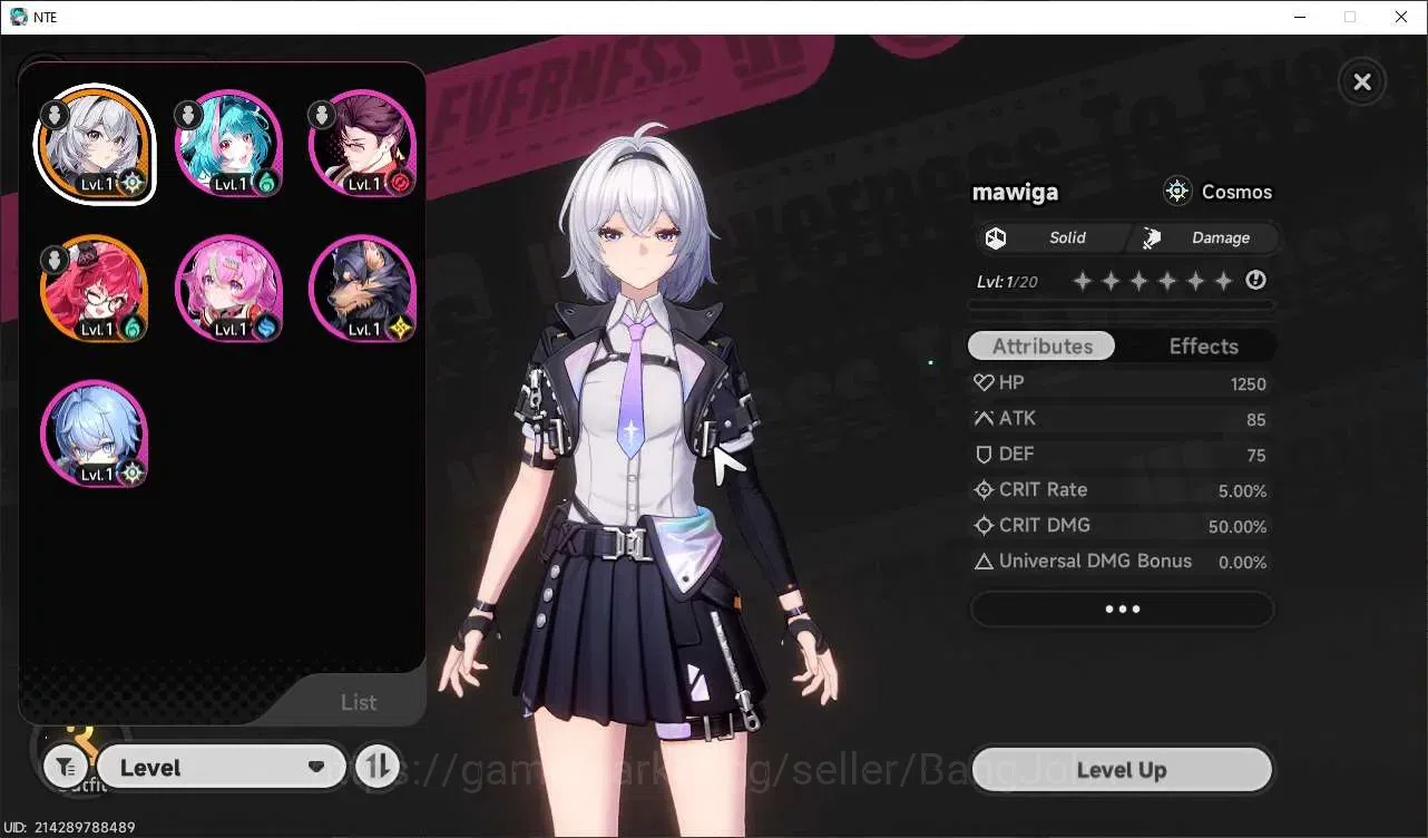 Neverness to Everness Accounts SEA|Starter Lv 3|1 SSR Nanally+5 SR+Skin Car|Selec image 12
