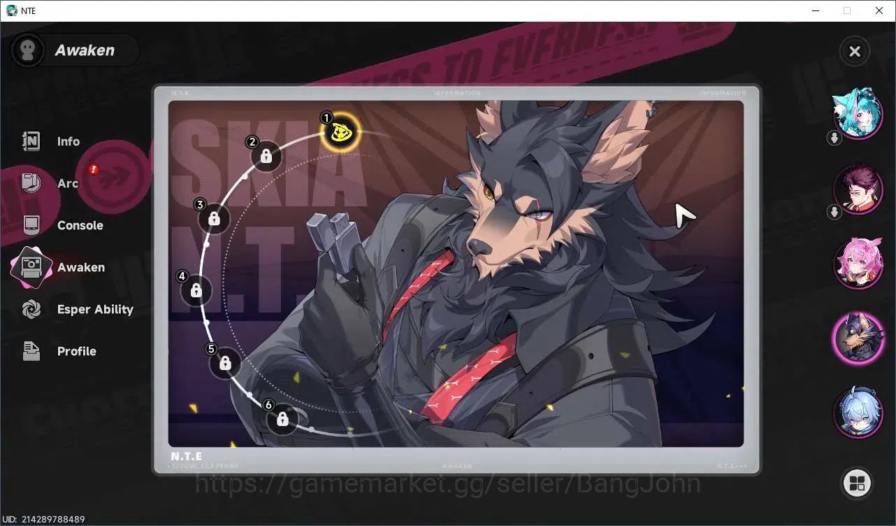 Neverness to Everness Accounts SEA|Starter Lv 3|1 SSR Nanally+5 SR+Skin Car|Selec image 8