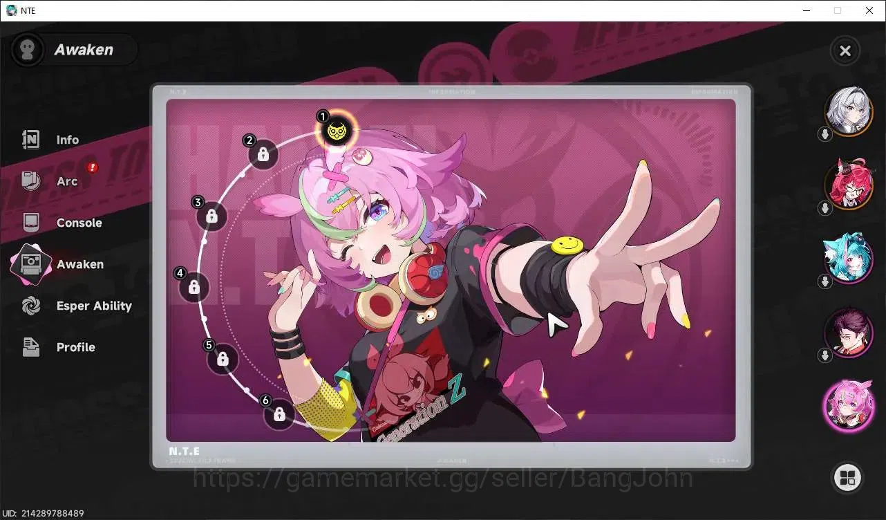Neverness to Everness Accounts SEA|Starter Lv 3|1 SSR Nanally+5 SR+Skin Car|Selec image 9