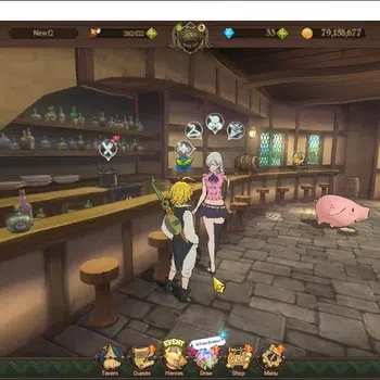 The Seven Deadly Sins: Grand Cross Starter GLOBAL|315K CC|Chapter 1|4 UR|Tristan,Skuld,Elizab image 1