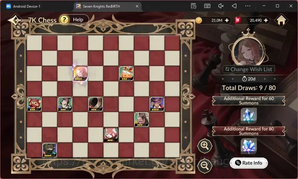 Seven Knights Re:Birth Accounts Global|3 EX7(Fai,Juri,Gelidus)|8 TC6 Dellons,Ryan, image 5