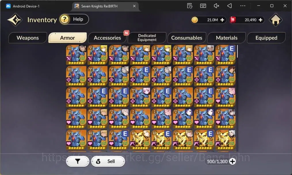 Seven Knights Re:Birth Accounts Global|3 EX7(Fai,Juri,Gelidus)|8 TC6 Dellons,Ryan, image 7