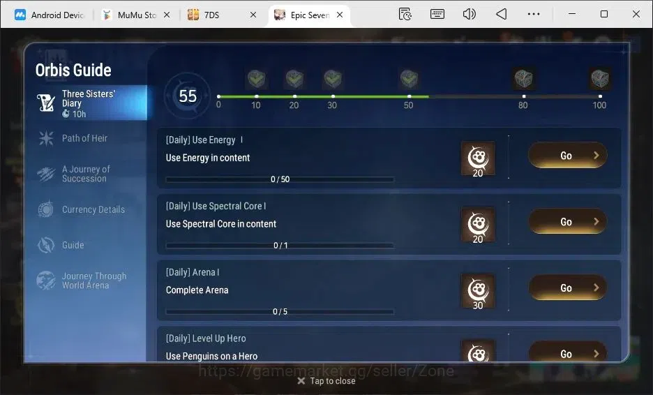 Epic Seven Accounts Global|15ML|Arby, LQC, Belian, C.Lilias + 11 other image 10