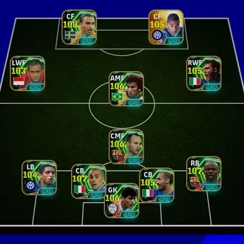 eFootball Accounts Mid-Tier =[ Collective 3260+ ]= ➜ Ibrahimovic ➺ Adriano ➜ Vieri ➺ Thuram ➜ Zico ➺ Bonucci ➜ Casillas