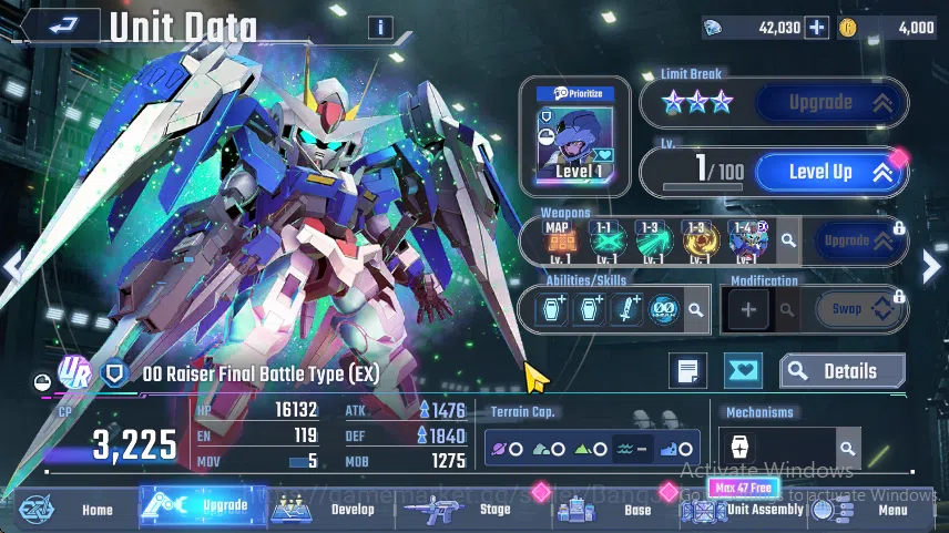 SD Gundam G Generation ETERNAL Accounts Global Rank 1 | 42k Diamond, 5 UR Gundam, Wing Gundam Zero MLB, 00 Raiser Final 9