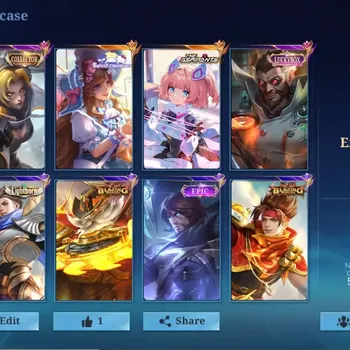 Mobile Legends: Bang Bang Accounts Collector Global|87H 142S|Expert|Aspirant Angela|Luckybox Roger|Sanrio Floryn|KOF