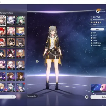 Honkai Star Rail Accounts Others Asia|TL 70|17 Limited|(Castorice E2,SW999,Hyacine)+Sign