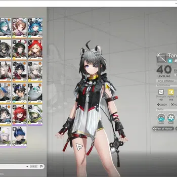 Arknights: Endfield Accounts ASIA|Lv 30|8 SSR 4 Limited + 5 (*6 Weapon)|(Tangtang,Laevatain)+Signature,Zhuang