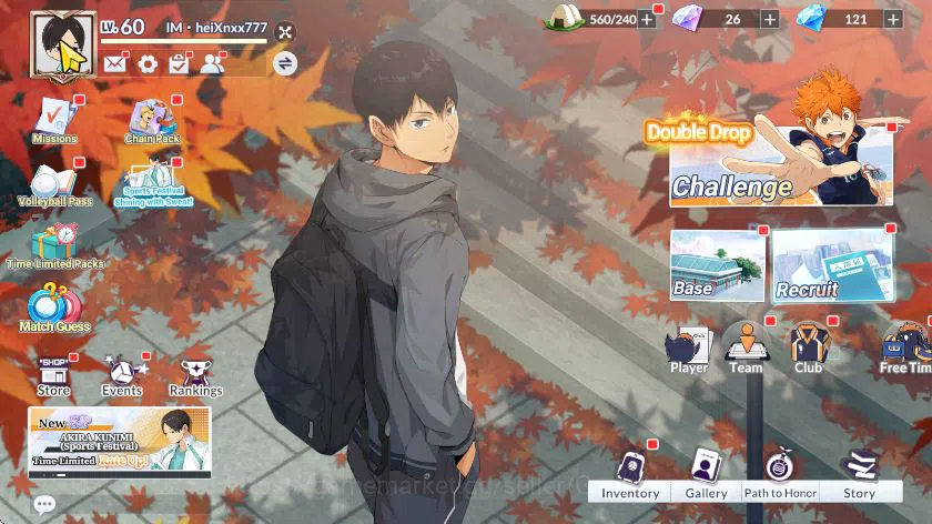 HAIKYU!! FLY HIGH Accounts SEA Lv60|6 SP (Akira,Kuroo,Tsukishima,Aone,Nishino image 12