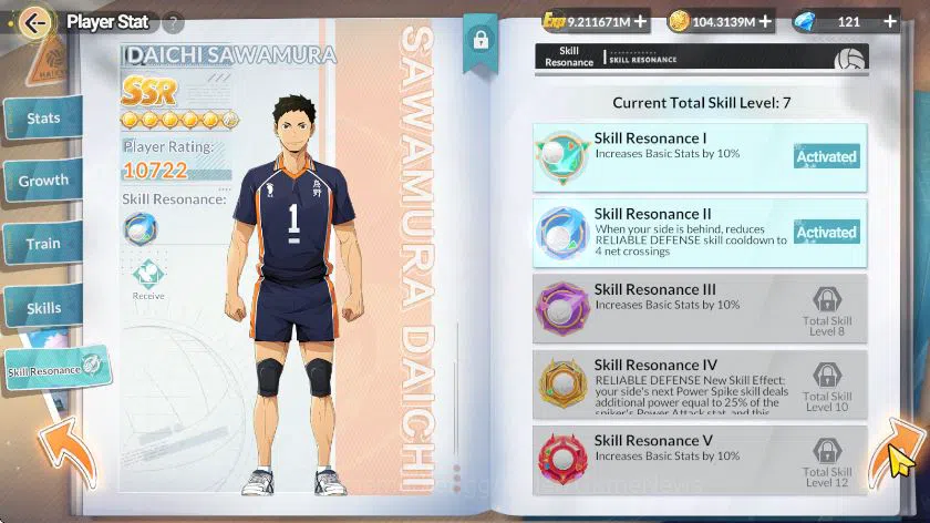 HAIKYU!! FLY HIGH Accounts SEA Lv60|6 SP (Akira,Kuroo,Tsukishima,Aone,Nishino image 14