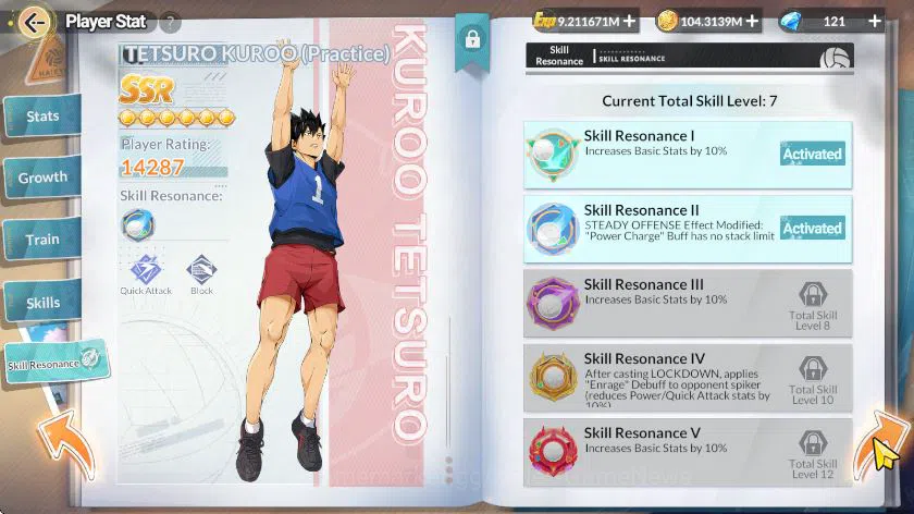 HAIKYU!! FLY HIGH Accounts SEA Lv60|6 SP (Akira,Kuroo,Tsukishima,Aone,Nishino image 16