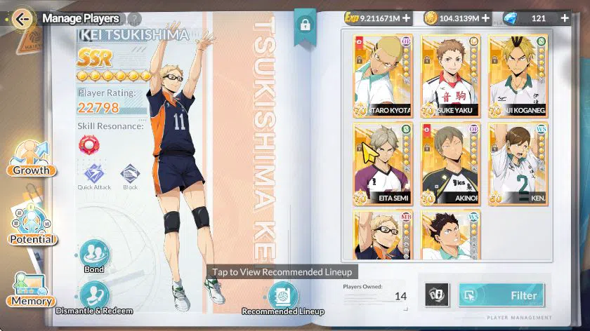 HAIKYU!! FLY HIGH Accounts SEA Lv60|6 SP (Akira,Kuroo,Tsukishima,Aone,Nishino image 19