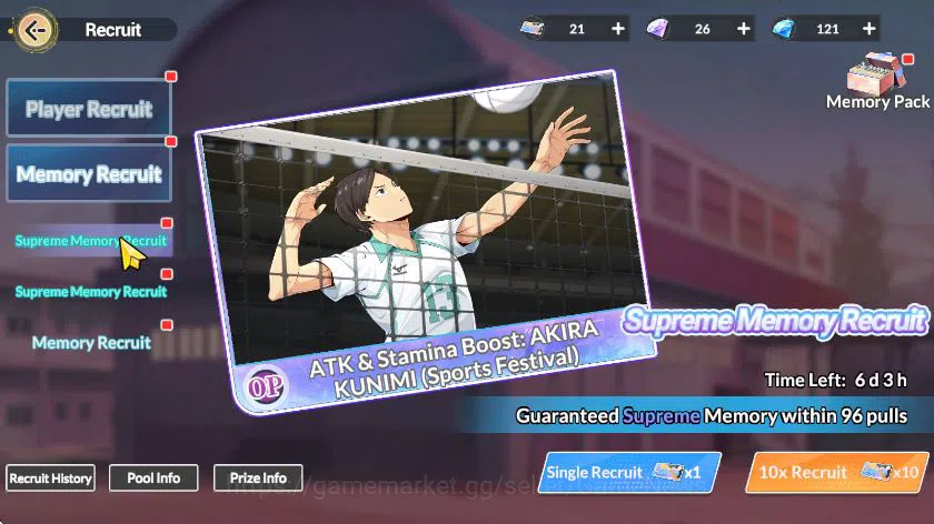 HAIKYU!! FLY HIGH Accounts SEA Lv60|6 SP (Akira,Kuroo,Tsukishima,Aone,Nishino image 4
