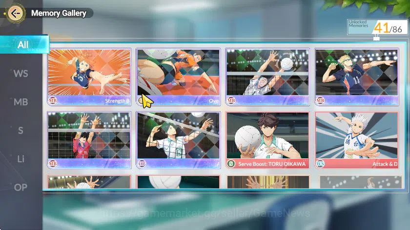 HAIKYU!! FLY HIGH Accounts SEA Lv60|6 SP (Akira,Kuroo,Tsukishima,Aone,Nishino image 6