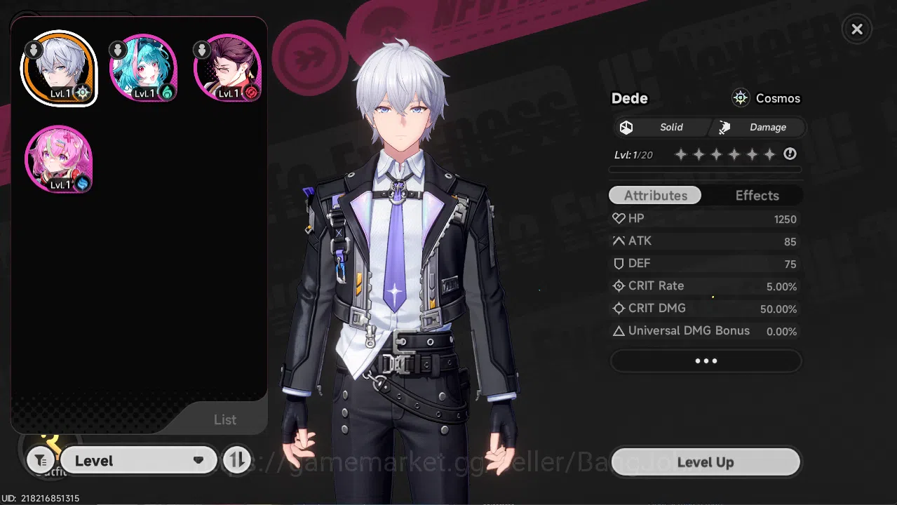 Neverness to Everness Accounts EU | Starter HL3 |Livery-TigerIncoming!| 3 A Char  image 7