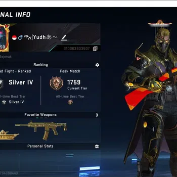 Blood Strike Collab Skin ASIA LV50 SILVER LIMIT MP155 RPK AR97 MP7 SDS COLL image 1