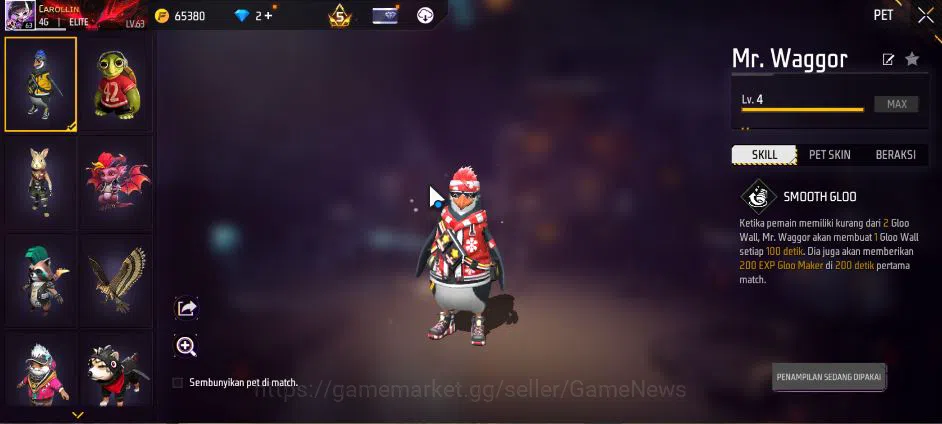 Free Fire Accounts Indonesia|M1887 Sterling C Lv6,Hand Of H,Emerald P image 2