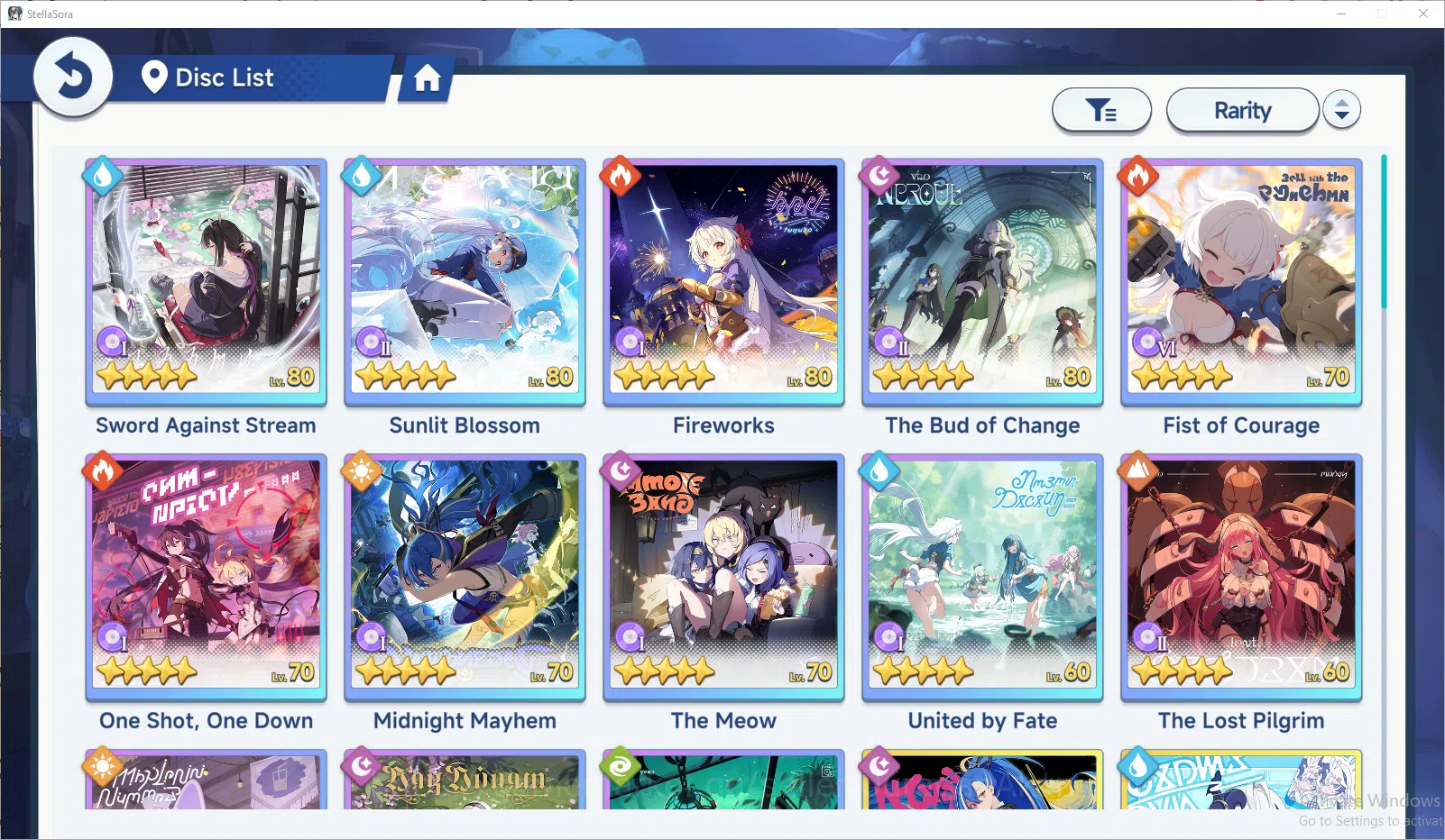 Stella Sora Accounts GLOBAL Lv32| 4.6k SDust| 11 SSR 4 Limit (Chitose,F image 4