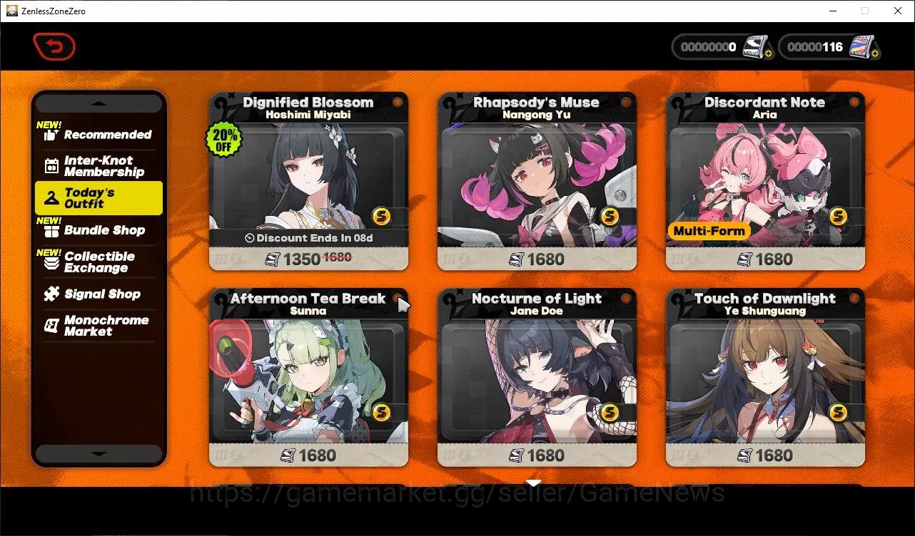 Zenless Zone Zero Accounts EUROPE|IK 14|Fresh Starter|1 Limited [Orphie & Mag image 10