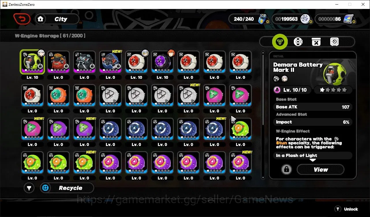 Zenless Zone Zero Accounts EUROPE|IK 14|Fresh Starter|1 Limited [Orphie & Mag image 6