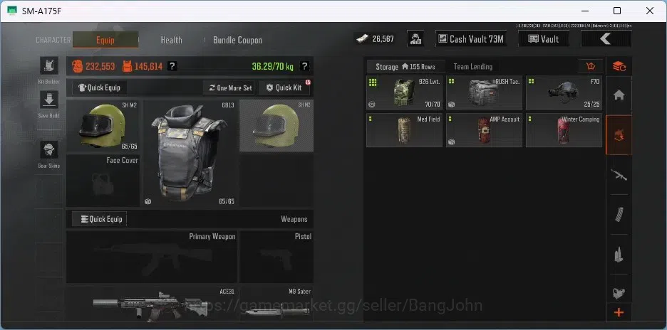 Arena Breakout Accounts Mobile | LV 30 | SV 101 M | CV 73.45 M | Squire AC image 4