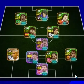 eFootball Accounts Legends & Iconic Players Android|Big Time Old Roberto Carlos'02|13Epic Bebeto,Raul,Cafu,Xabi