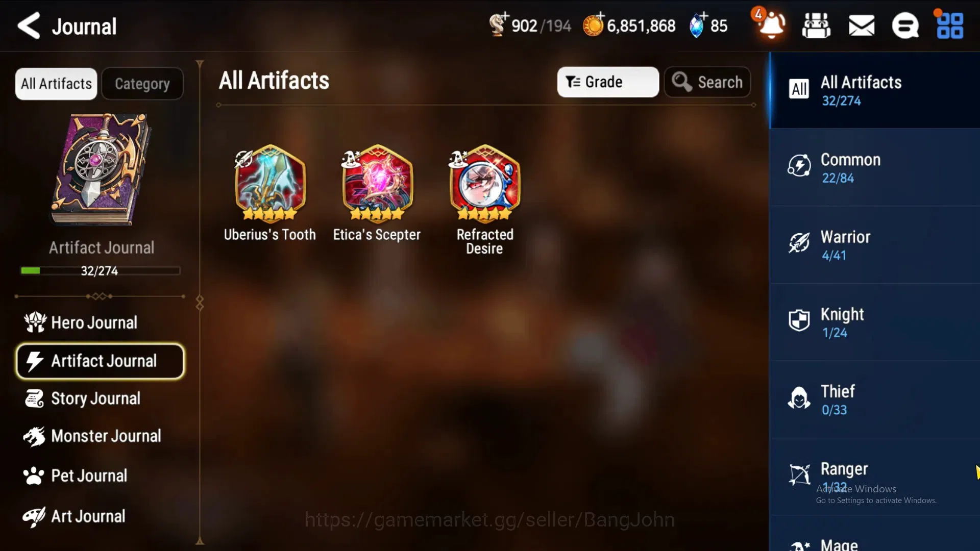 Epic Seven Accounts Starter Global Unverif | Fresh Starter | ML Belian+Fumyr(+Art) | PoH+Bless ON | 800 MM | Stigma 4.3K 12
