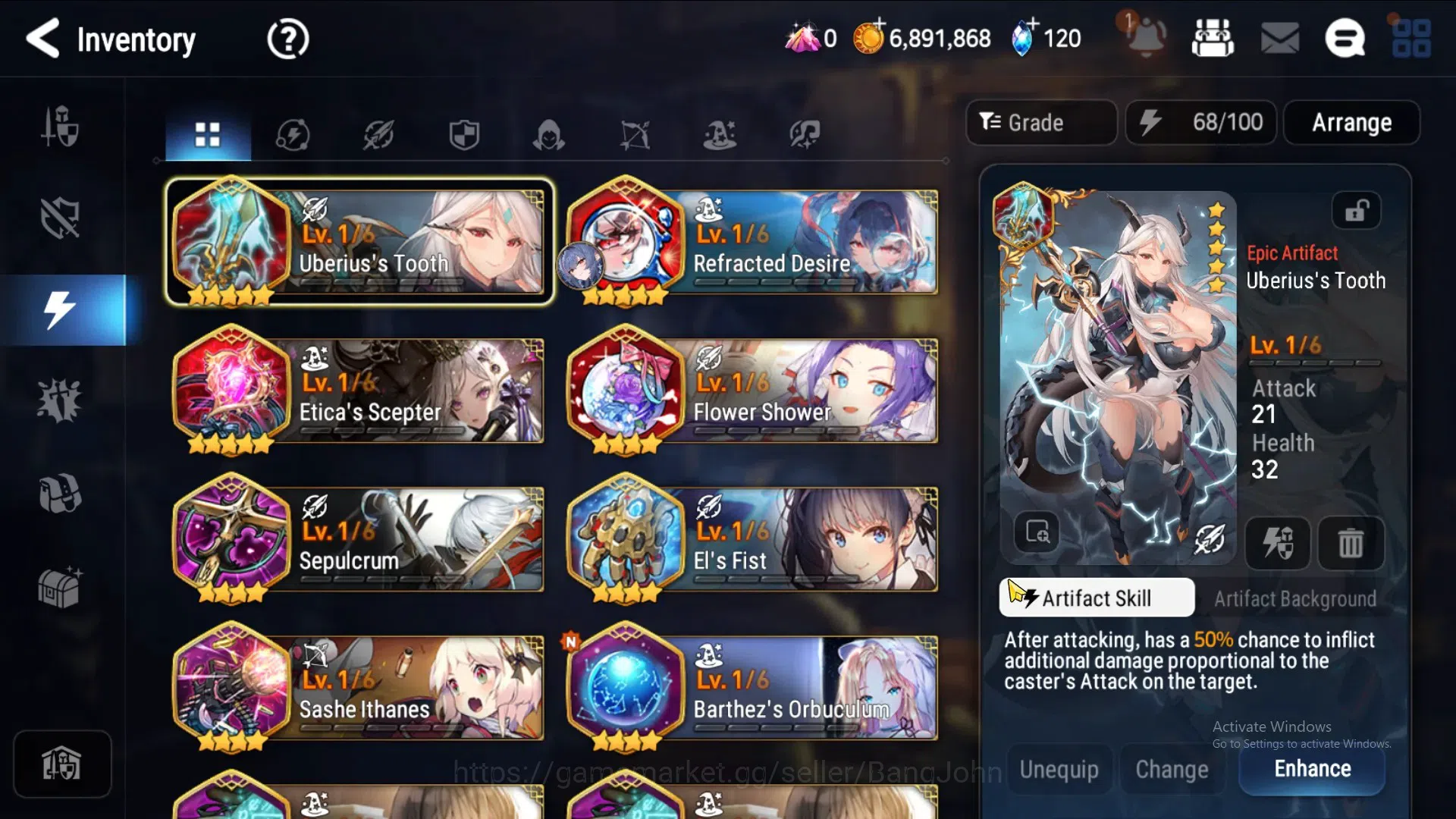 Epic Seven Accounts Starter Global Unverif | Fresh Starter | ML Belian+Fumyr(+Art) | PoH+Bless ON | 800 MM | Stigma 4.3K 3