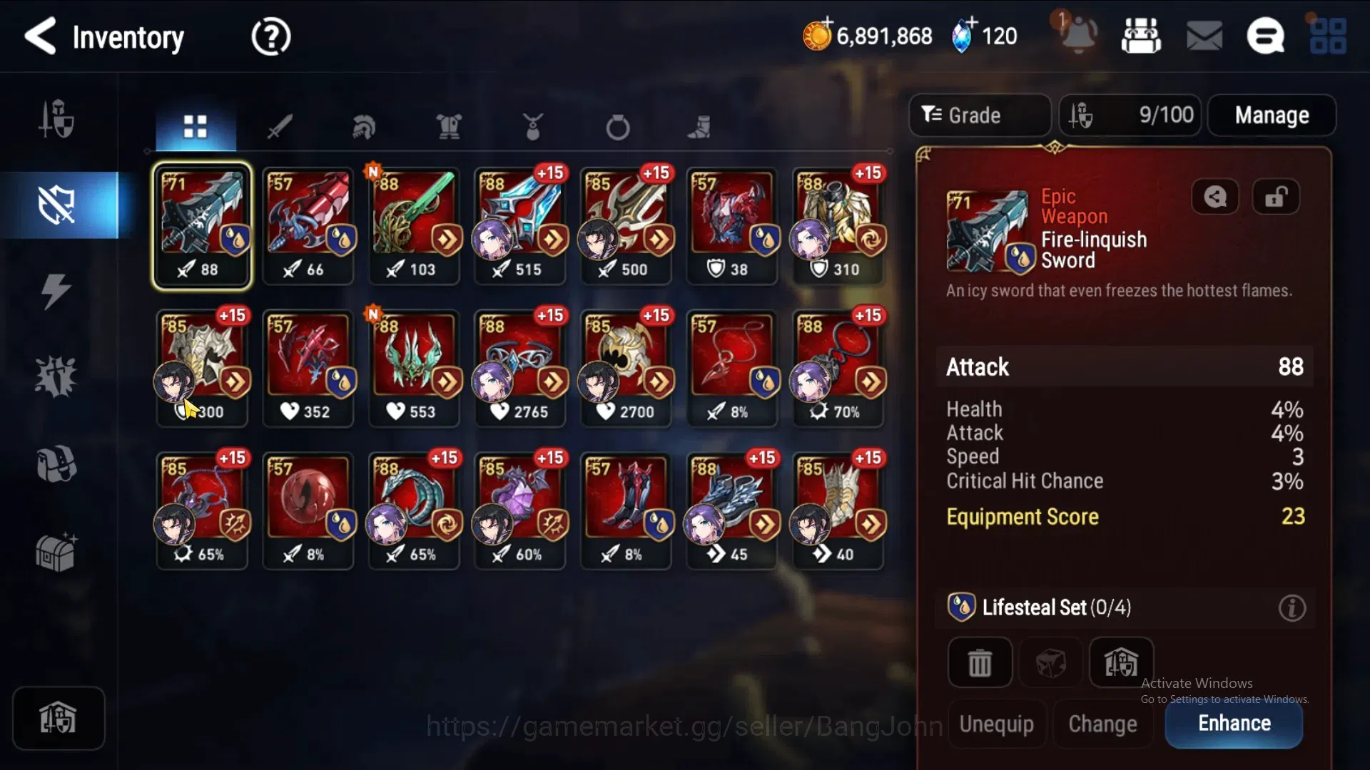 Epic Seven Accounts Starter Global Unverif | Fresh Starter | ML Belian+Fumyr(+Art) | PoH+Bless ON | 800 MM | Stigma 4.3K 4