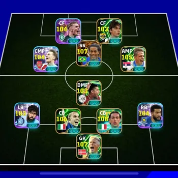 eFootball Accounts Legends & Iconic Players 6 MANAGER BOOSTER | COLECTIVE 3238+,BIGTIME RONALDINHO x V GYOKERES x F INZAGHI