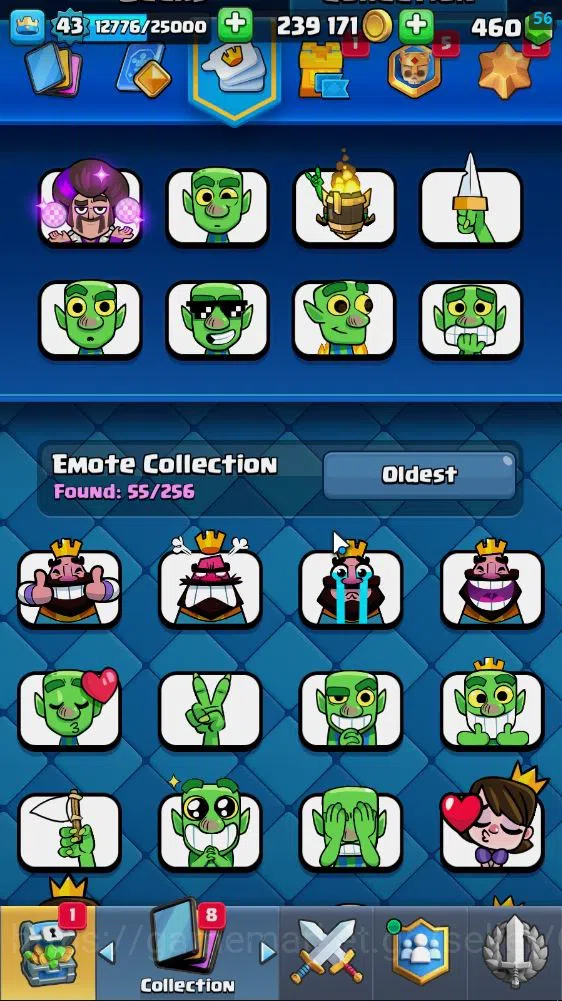 Clash Royale Accounts Lv 43|Trophy 9530|KTL 14|Limited Skin|Card 121|1 H image 15