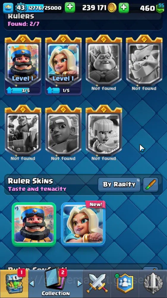 Clash Royale Accounts Lv 43|Trophy 9530|KTL 14|Limited Skin|Card 121|1 H image 19