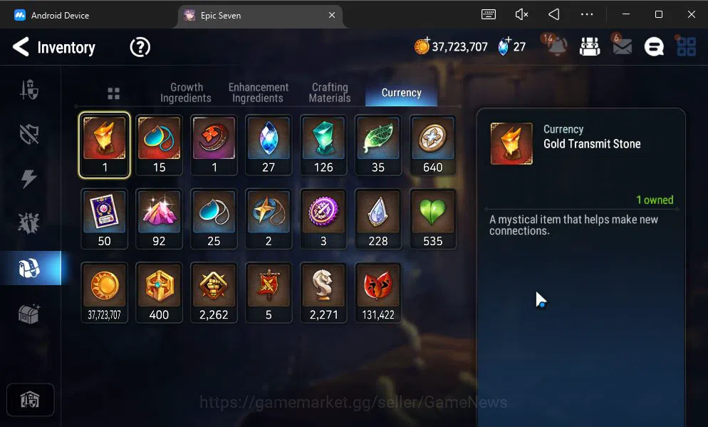 Epic Seven Accounts GLOBAL UNVERIF|New Era|5 ML(LH Cermia,SC Taeyou,Zi image 3