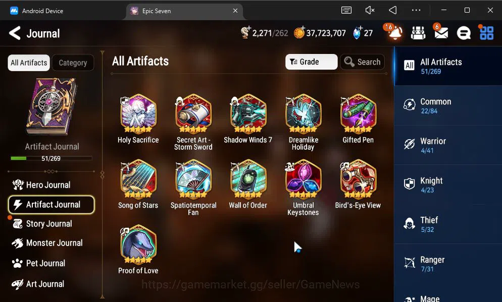 Epic Seven Accounts GLOBAL UNVERIF|New Era|5 ML(LH Cermia,SC Taeyou,Zi image 6