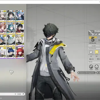 Arknights: Endfield Accounts ASIA|Lv 2|2 SSR (1 Limited) + 4 (*6 Weapon)| Arcane | Ardelia+Signature |1 Selector Permit|Male