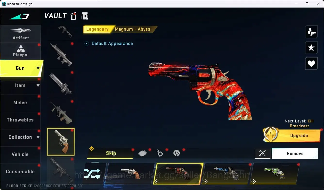 Blood Strike Accounts ASIA|1 Ultra Melee Talon Knife-Sanctum|1 Evo:Fal-E image 10