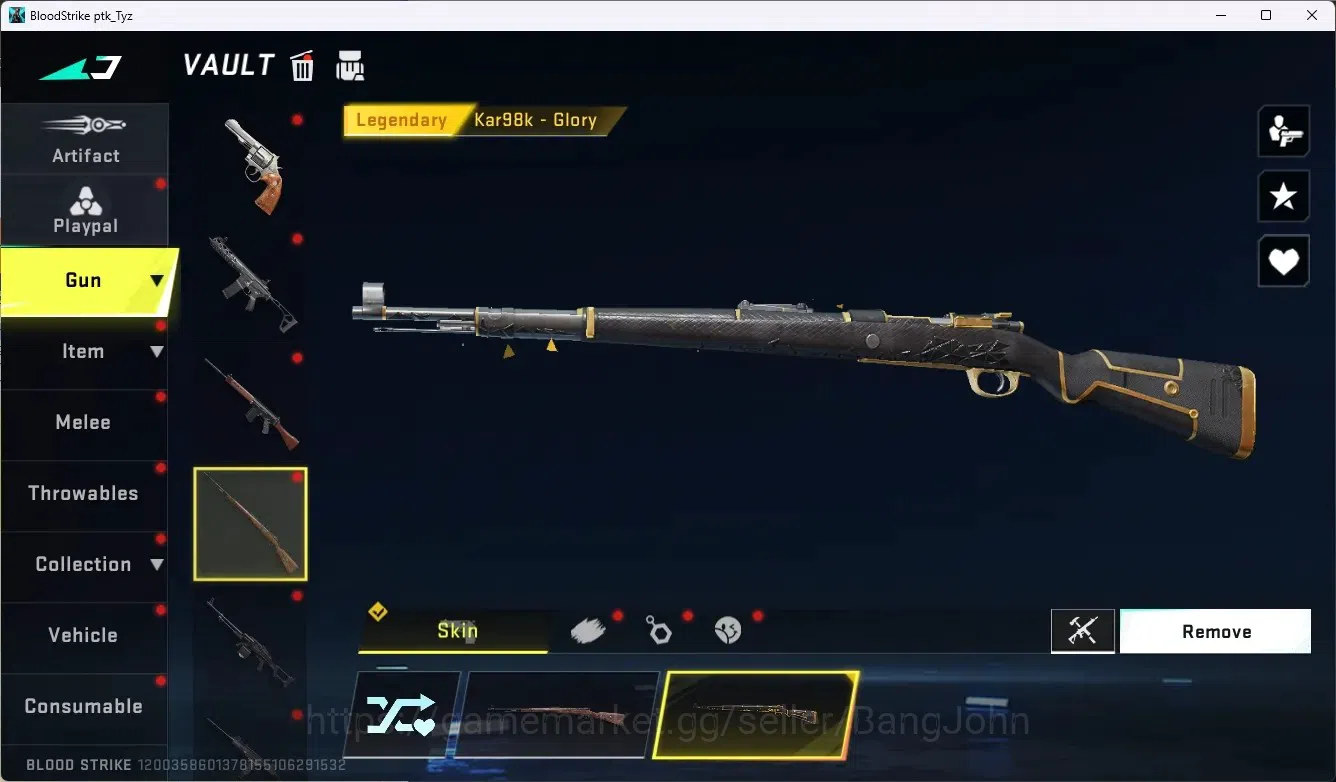 Blood Strike Accounts ASIA|1 Ultra Melee Talon Knife-Sanctum|1 Evo:Fal-E image 11