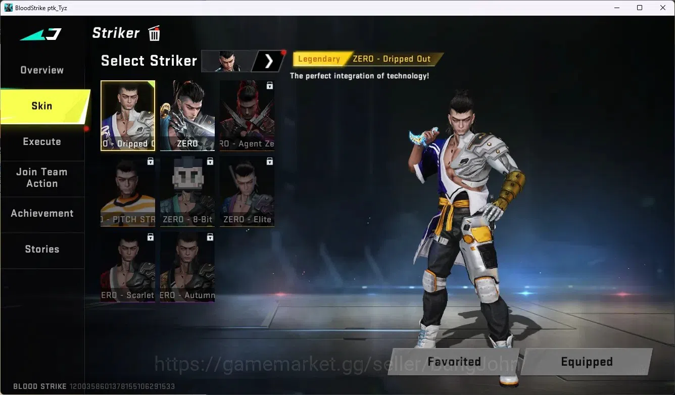 Blood Strike Accounts ASIA|1 Ultra Melee Talon Knife-Sanctum|1 Evo:Fal-E image 16